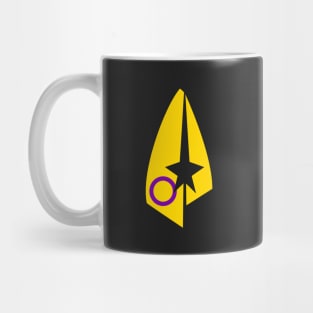 Pride Intersex Treksphere Logo Mug